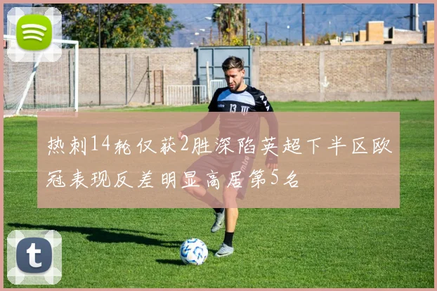 热刺14轮仅获2胜深陷英超下半区欧冠表现反差明显高居第5名